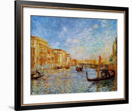 Grand Canal Venice-Pierre-Auguste Renoir-Framed Art Print
