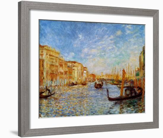 Grand Canal Venice-Pierre-Auguste Renoir-Framed Art Print