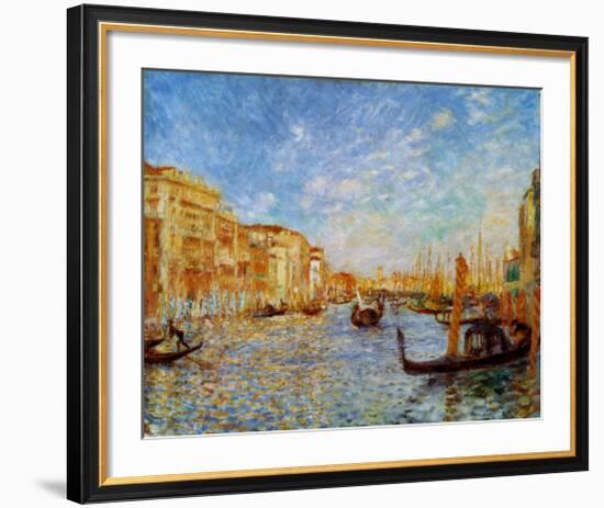 Grand Canal Venice-Pierre-Auguste Renoir-Framed Art Print