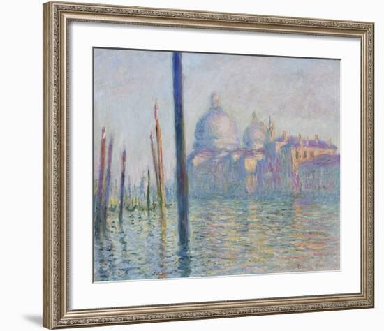 Grand Canal, Venice-Claude Monet-Framed Premium Giclee Print