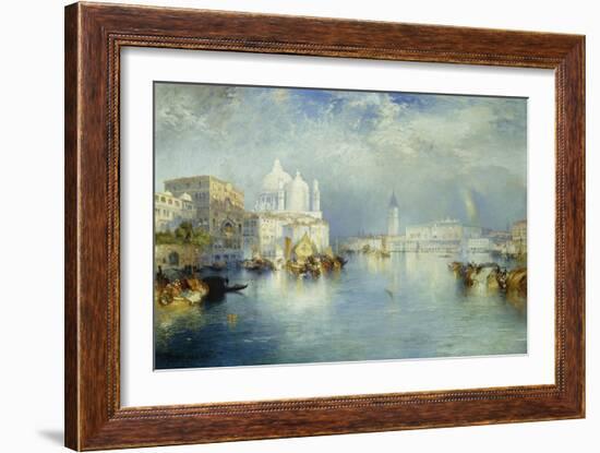 Grand Canal, Venice-Thomas Moran-Framed Giclee Print