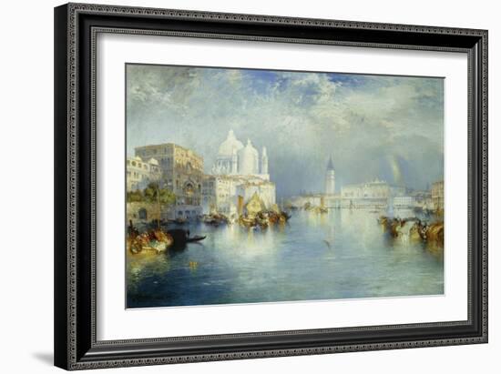 Grand Canal, Venice-Thomas Moran-Framed Giclee Print