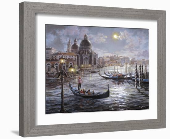 Grand Canal Venice-Nicky Boehme-Framed Giclee Print