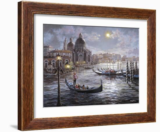 Grand Canal Venice-Nicky Boehme-Framed Giclee Print