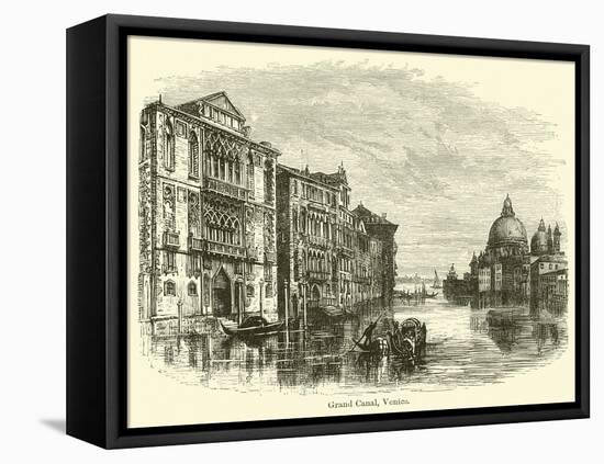 Grand Canal, Venice-E. Jennings-Framed Premier Image Canvas