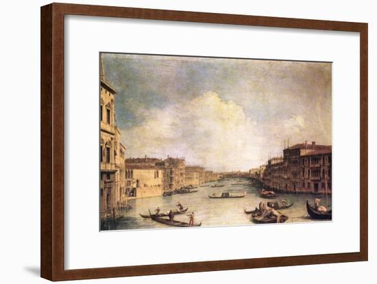 Grand Canal-Canaletto-Framed Art Print