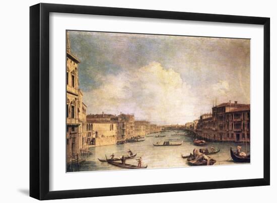 Grand Canal-Canaletto-Framed Art Print