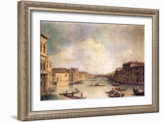 Grand Canal-Canaletto-Framed Art Print