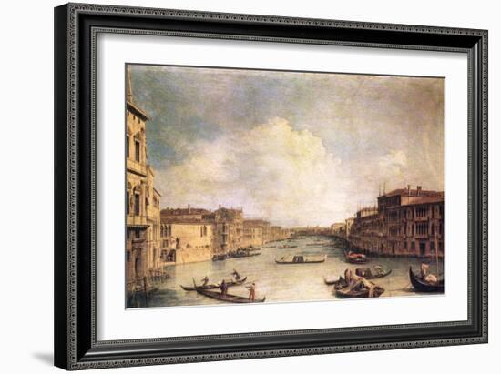 Grand Canal-Canaletto-Framed Art Print