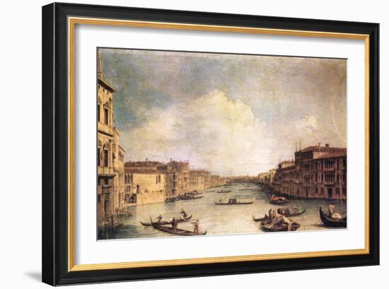 Grand Canal-Canaletto-Framed Art Print