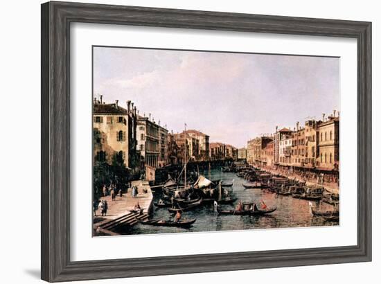 Grand Canal-Canaletto-Framed Art Print