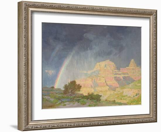 Grand Canyon, 1910 (Oil on Canvas)-Edward Henry Potthast-Framed Giclee Print
