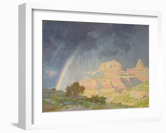 Grand Canyon, 1910 (Oil on Canvas)-Edward Henry Potthast-Framed Giclee Print