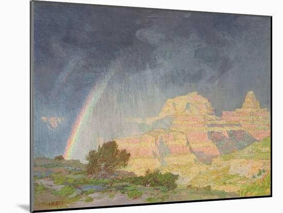 Grand Canyon, 1910 (Oil on Canvas)-Edward Henry Potthast-Mounted Giclee Print