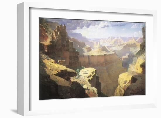 Grand Canyon, 1911-William Robinson Leigh-Framed Giclee Print