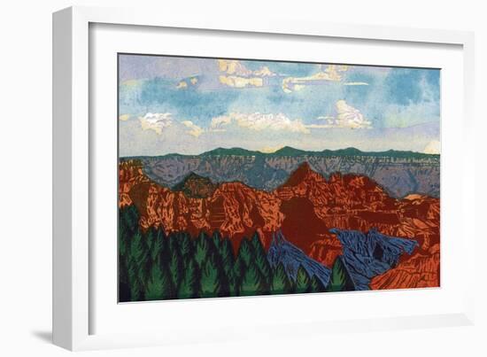Grand Canyon 1933-Frank Redlinger-Framed Art Print