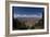 Grand Canyon, Arizona, Viewed Through a Gap in Trees, with Numerous Clouds on the Horizon-Mike Kirk-Framed Photographic Print