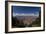 Grand Canyon, Arizona, Viewed Through a Gap in Trees, with Numerous Clouds on the Horizon-Mike Kirk-Framed Photographic Print