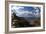 Grand Canyon, Arizona, with the Sun Breaking Though a Dramatic Cloudy Sky-Mike Kirk-Framed Photographic Print