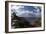 Grand Canyon, Arizona, with the Sun Breaking Though a Dramatic Cloudy Sky-Mike Kirk-Framed Photographic Print