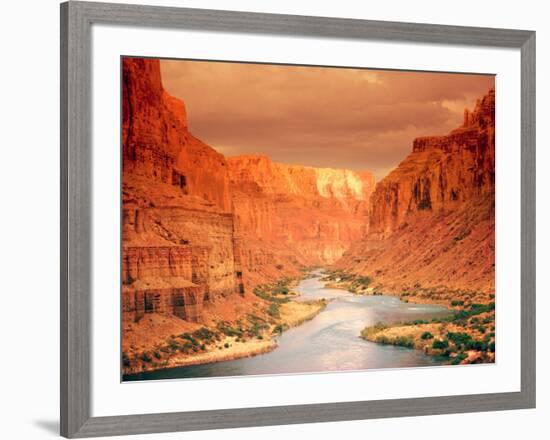 Grand Canyon at Sunset-null-Framed Art Print