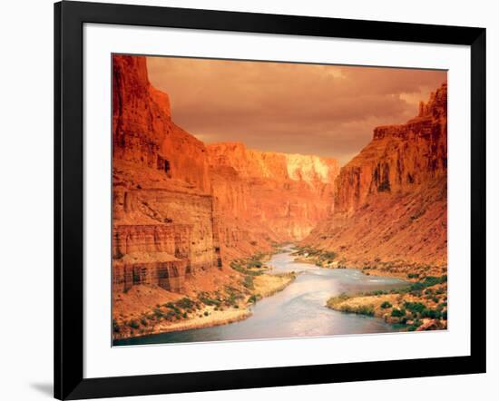 Grand Canyon at Sunset-null-Framed Art Print