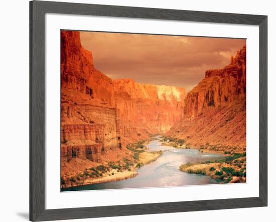 Grand Canyon at Sunset-null-Framed Art Print