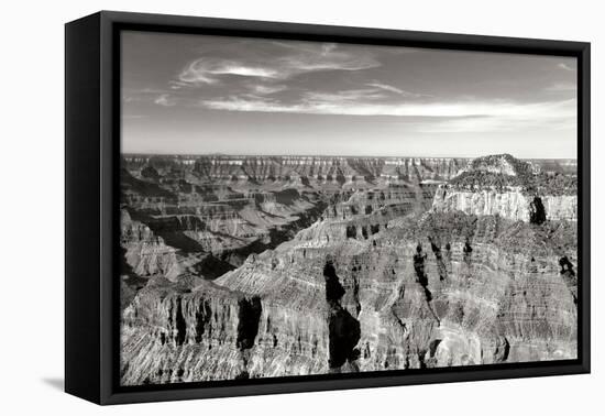 Grand Canyon Dawn II BW-Douglas Taylor-Framed Premier Image Canvas