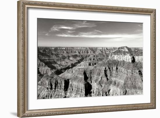 Grand Canyon Dawn II BW-Douglas Taylor-Framed Photographic Print