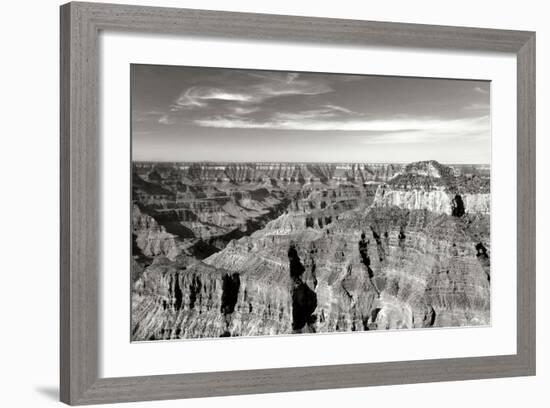 Grand Canyon Dawn II BW-Douglas Taylor-Framed Photographic Print