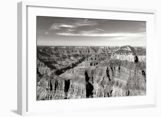 Grand Canyon Dawn II BW-Douglas Taylor-Framed Photographic Print