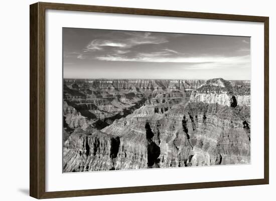 Grand Canyon Dawn II BW-Douglas Taylor-Framed Photographic Print