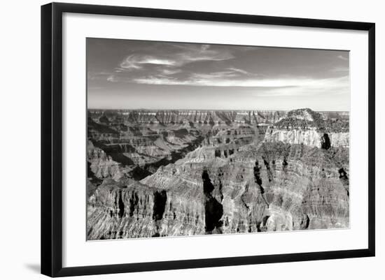 Grand Canyon Dawn II BW-Douglas Taylor-Framed Photographic Print