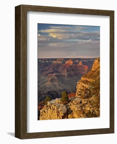 Grand Canyon From the South Rim at Sunset, Grand Canyon National Park, Arizona, USA-Adam Jones-Framed Photographic Print