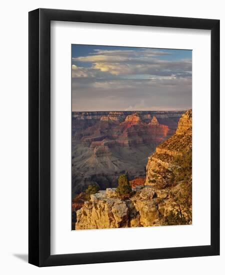 Grand Canyon From the South Rim at Sunset, Grand Canyon National Park, Arizona, USA-Adam Jones-Framed Photographic Print