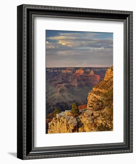 Grand Canyon From the South Rim at Sunset, Grand Canyon National Park, Arizona, USA-Adam Jones-Framed Photographic Print