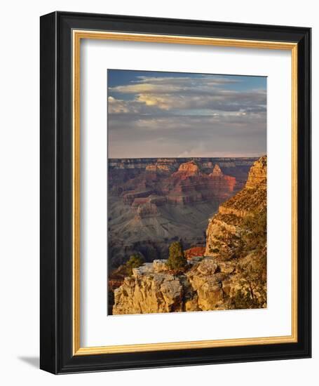 Grand Canyon From the South Rim at Sunset, Grand Canyon National Park, Arizona, USA-Adam Jones-Framed Photographic Print