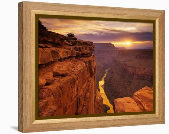 Grand Canyon from Toroweap Point-Ron Watts-Framed Premier Image Canvas