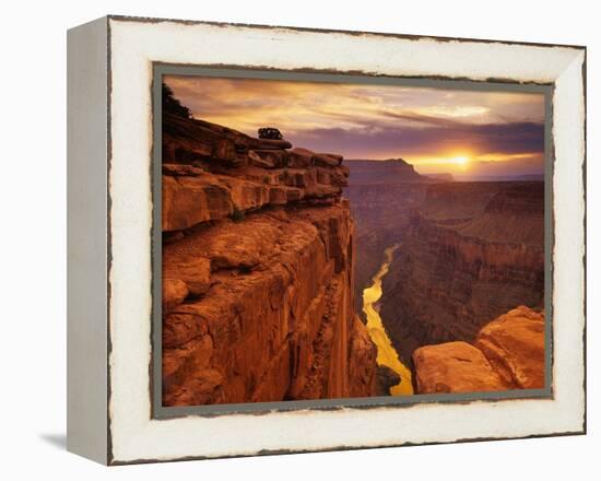 Grand Canyon from Toroweap Point-Ron Watts-Framed Premier Image Canvas