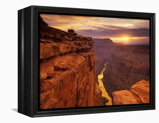 Grand Canyon from Toroweap Point-Ron Watts-Framed Premier Image Canvas