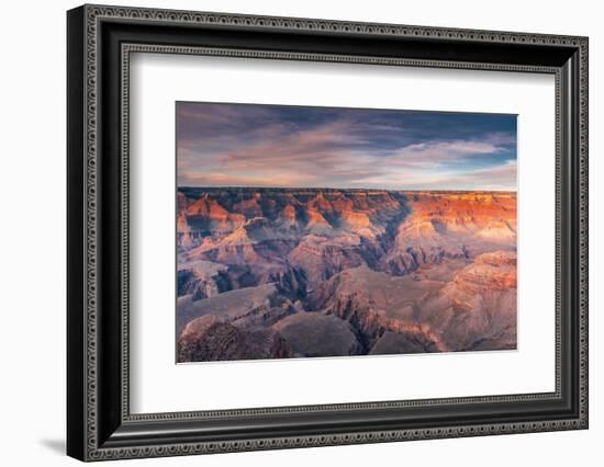 Grand Canyon in Sunset-Belinda Shi-Framed Photographic Print