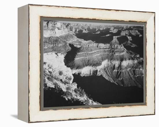 Grand Canyon National Park. Arizona 1933-1942-Ansel Adams-Framed Stretched Canvas