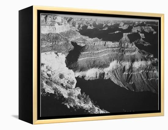 Grand Canyon National Park. Arizona 1933-1942-Ansel Adams-Framed Stretched Canvas