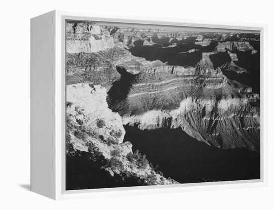 Grand Canyon National Park. Arizona 1933-1942-Ansel Adams-Framed Stretched Canvas