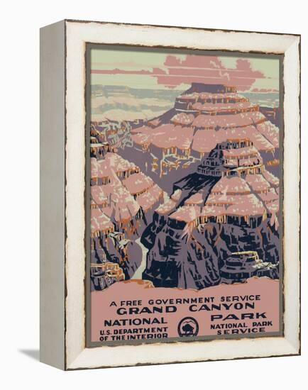 Grand Canyon National Park, c.1938-null-Framed Stretched Canvas