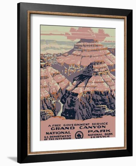 Grand Canyon National Park, c.1938-null-Framed Giclee Print