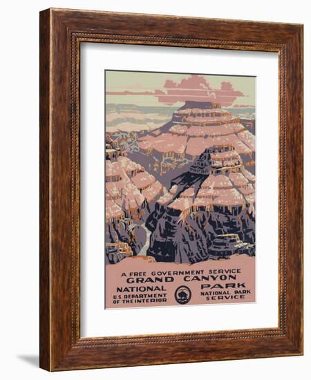 Grand Canyon National Park-null-Framed Giclee Print