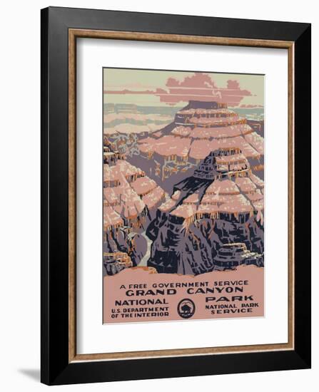 Grand Canyon National Park-null-Framed Giclee Print