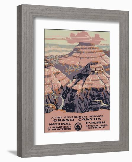 Grand Canyon National Park-null-Framed Giclee Print