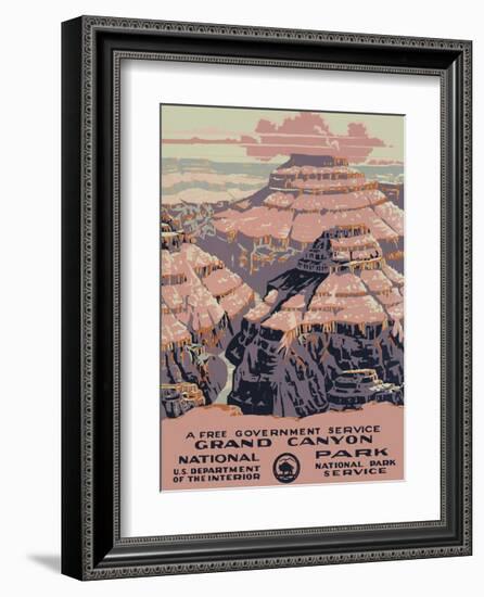 Grand Canyon National Park-null-Framed Giclee Print